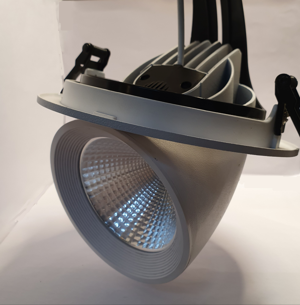 VX 865 RECESSED ZOOM COB LED LIGHT